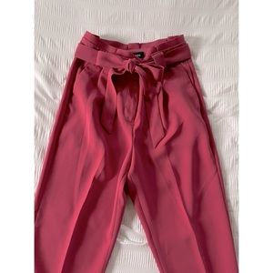 ✨ Express ✨ High Waisted Paperbag Ankle Pant